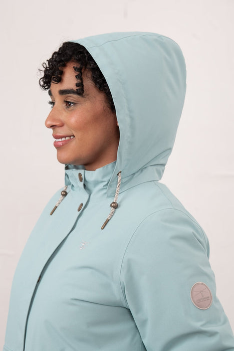 Lighthouse Women's Tess Coat In Duck Egg