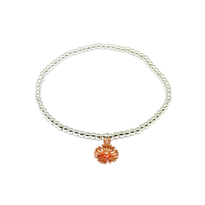 Clementine Thalia Daisy Bracelet - Rose Gold