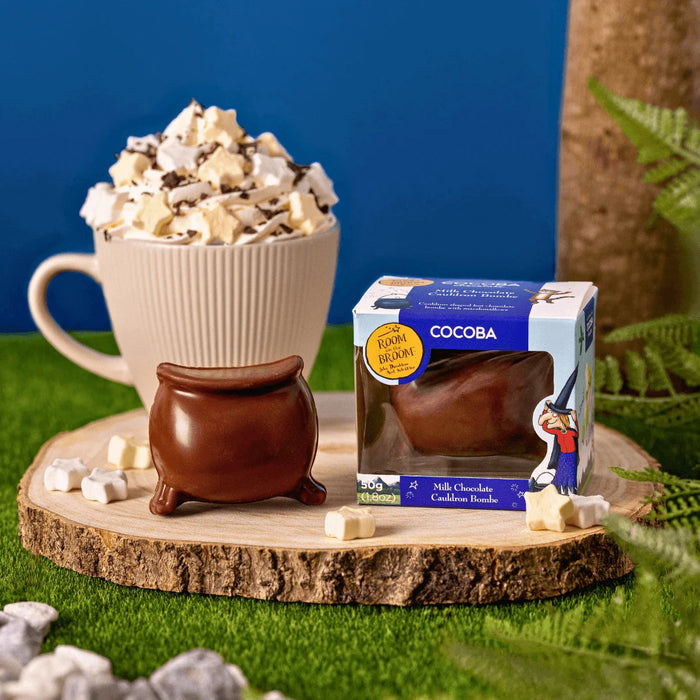 The Cocoabean Company Room ON The Broom Chocolate Bomb