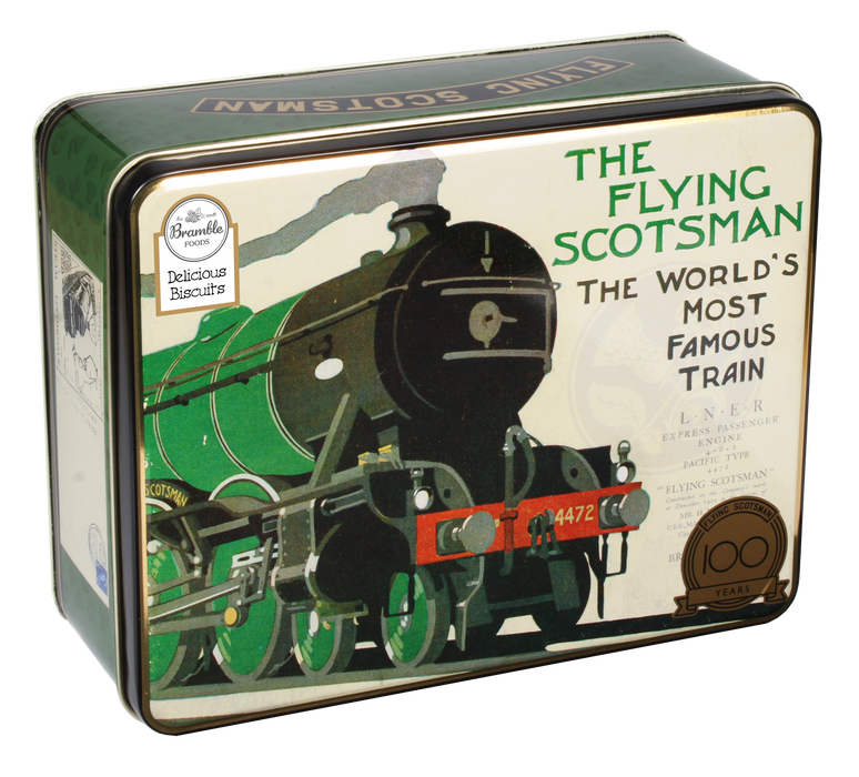 Bramble The Flying Scotsman Assorted Biscuits Tin