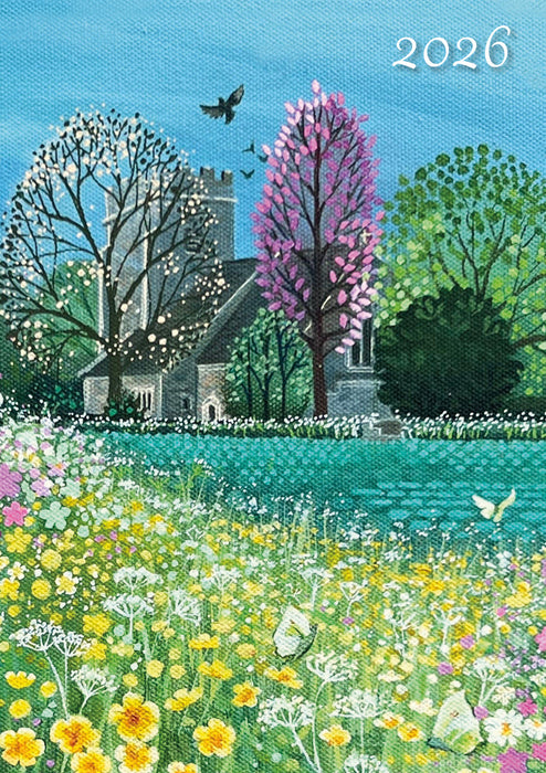 The Gifted Stationery Company 2026 A6 Flexi Diary - A Country Stroll