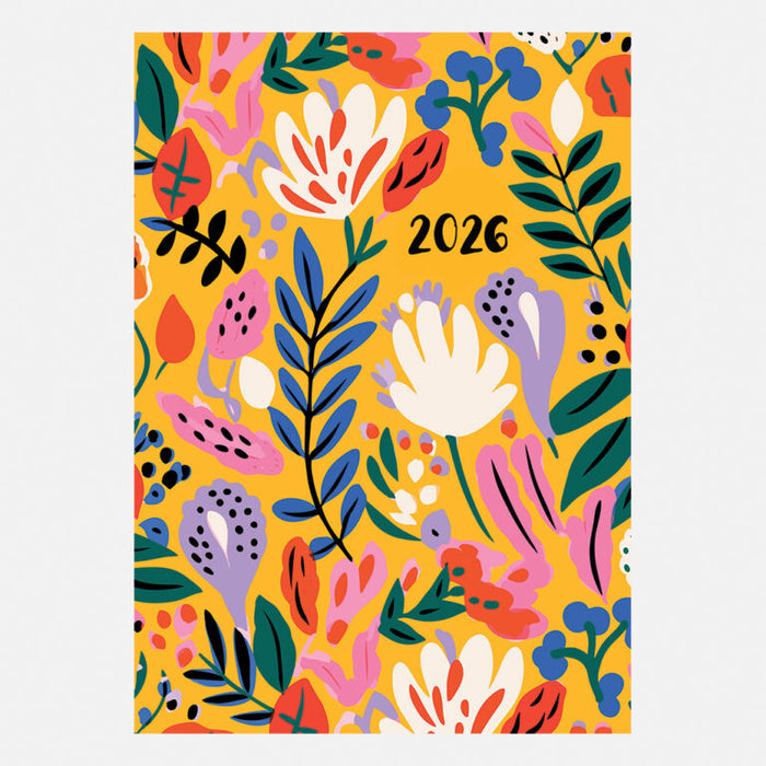 The Gifted Stationery Company 2026 Padded Diary - Endless Summer