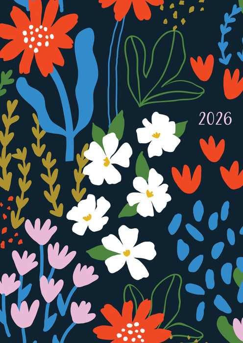 The Gifted Stationery Company 2026 Padded Diary - Summer Nights