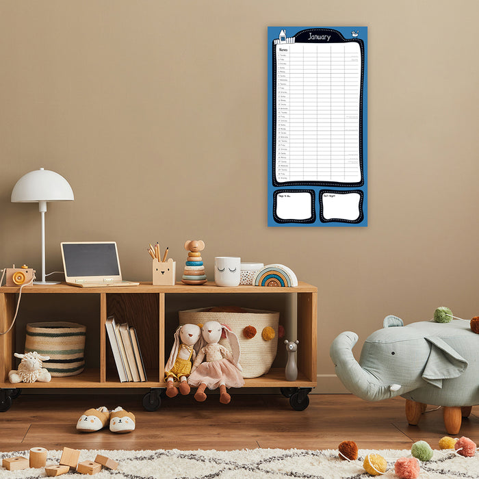 The Gifted Stationery Company 2026 Square Wall Calendar - Were Normal Family Organiser