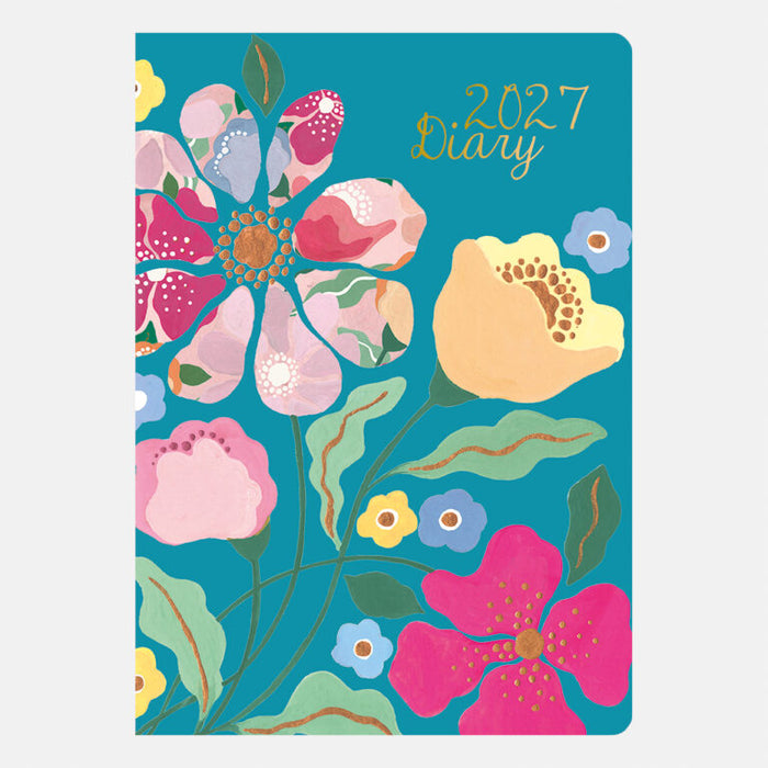 The Gifted Stationery Company 2027 A5 Diary - Gardenia