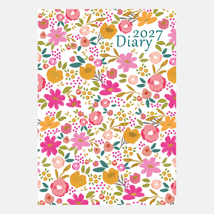 The Gifted Stationery Company 2027 A5 Diary – Week to view – Confetti