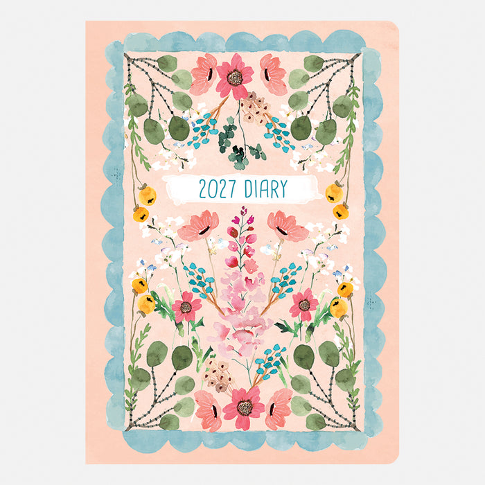 The Gifted Stationery Company 2027 A5 Padded Diary - Daydream