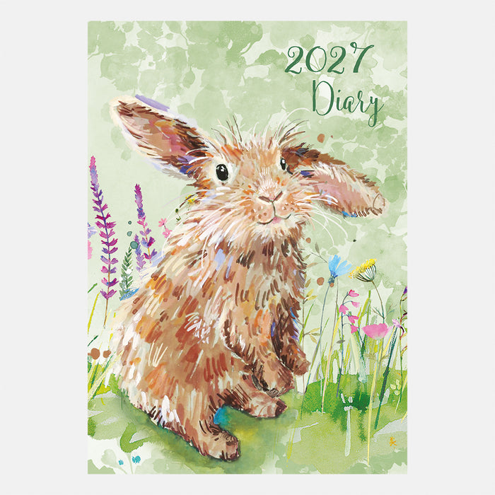 The Gifted Stationery Company 2027 A6 Flexi Diary - The Wildlife