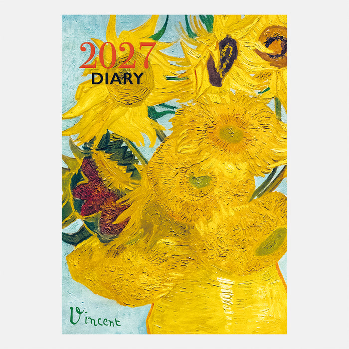 The Gifted Stationery Company 2027 A6 Flexi Diary - Van Gogh