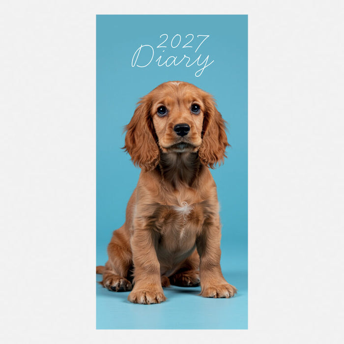 The Gifted Stationery Company 2027 Pocket Diary - Puppy Love