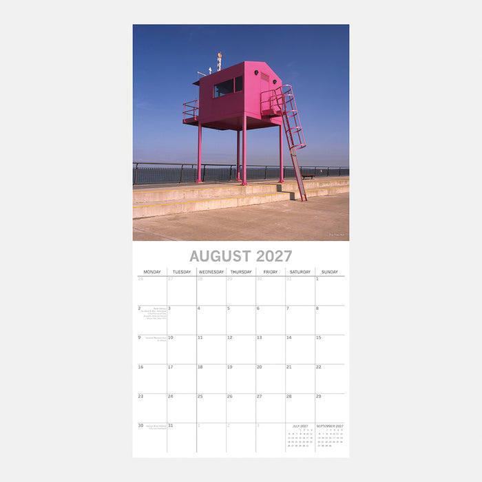 The Gifted Stationery Company 2027 Square Wall Calendar – Cardiff