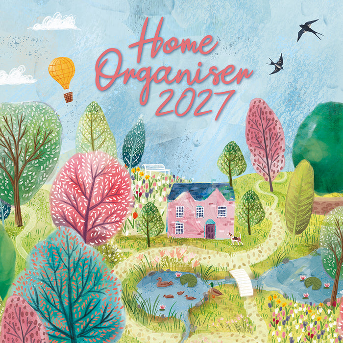 The Gifted Stationery Company 2027 Square Wall Calendar - Country Life