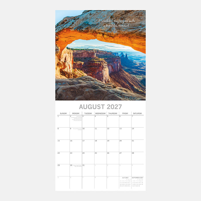The Gifted Stationery Company 2027 Square Wall Calendar – Inspiration