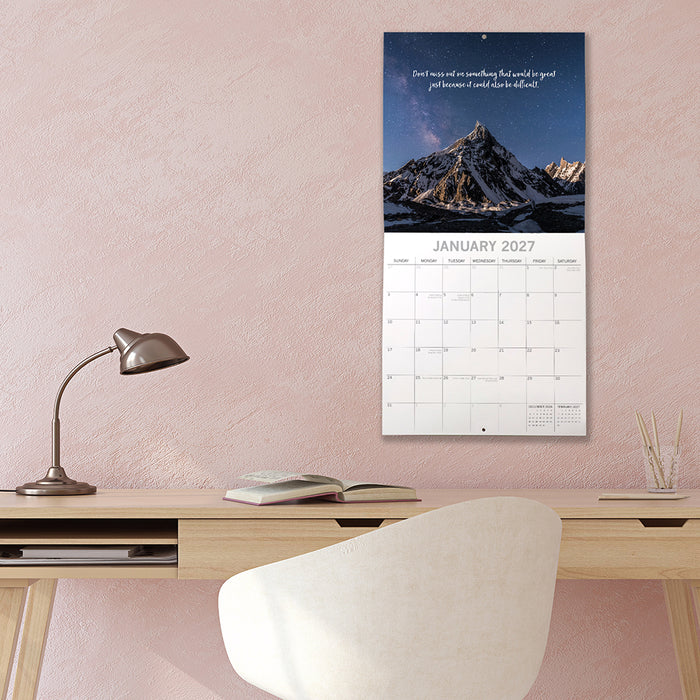 The Gifted Stationery Company 2027 Square Wall Calendar – Inspiration