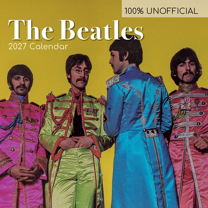 The Gifted Stationery Company 2027 Square Wall Calendar - The Beatles
