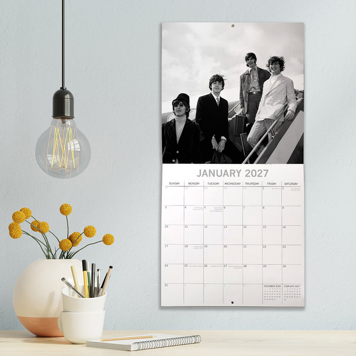 The Gifted Stationery Company 2027 Square Wall Calendar - The Beatles