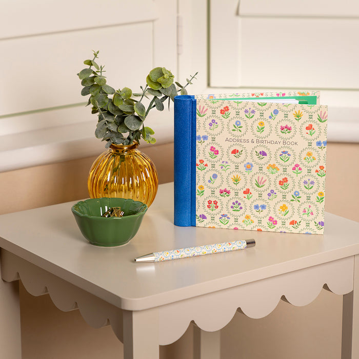 The Gifted Stationery Company Address & Birthday Book Enchanted Garden
