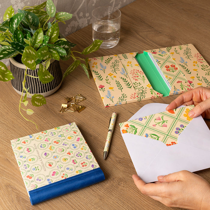 The Gifted Stationery Company Enchanted Garden A Notecard Wallet