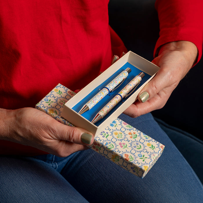 The Gifted Stationery Company Enchanted Garden Gift Pen Set