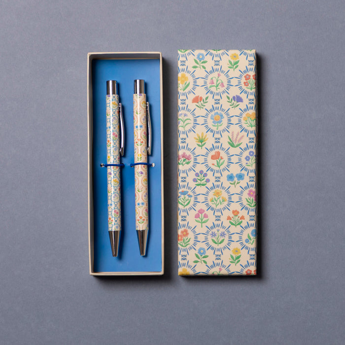 The Gifted Stationery Company Enchanted Garden Gift Pen Set