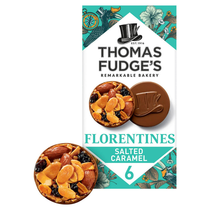Thomas Fudge's Salted Caramel Florentines