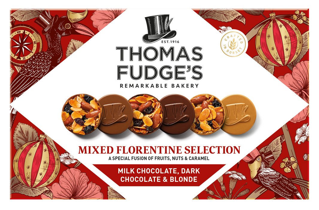Thomas Fudge's Chocolate Florentines Selection