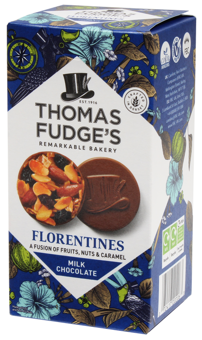Thomas Fudge's Milk Chocolate Florentines