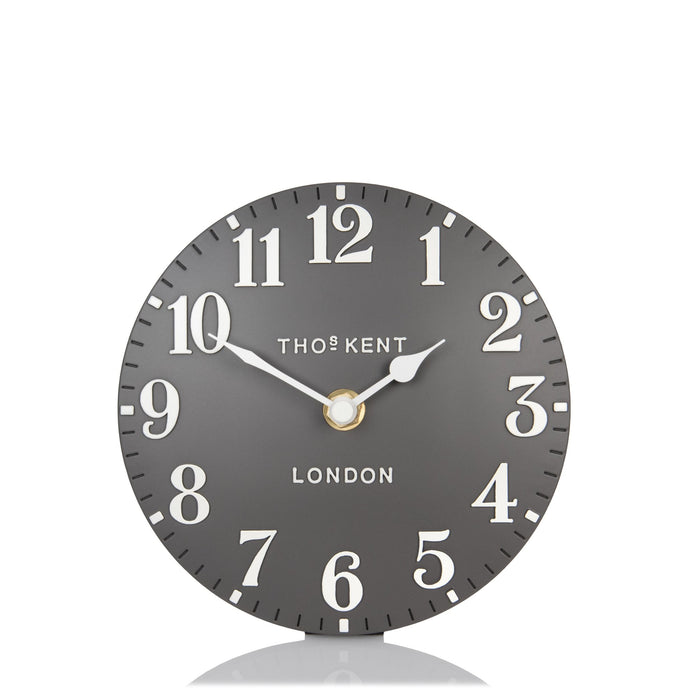 Thomas Kent Arabic 6" Dolphin Mantel Clock