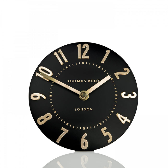 Thomas Kent 6" Mulberry Noir Mantel Clock