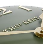 Gallery Direct Arabic Wall Clock Lichen Green