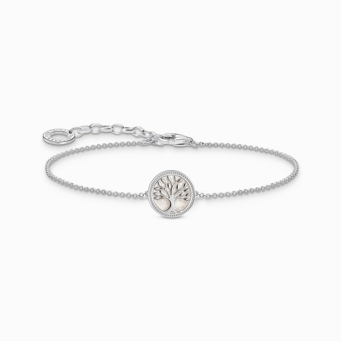 Thomas Sabo Tree Of Love & Cold Enamel Silver Bracelet