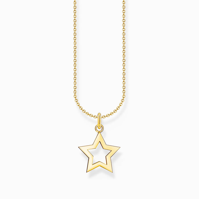 Thomas Sabo Star Pendant Gold Necklace