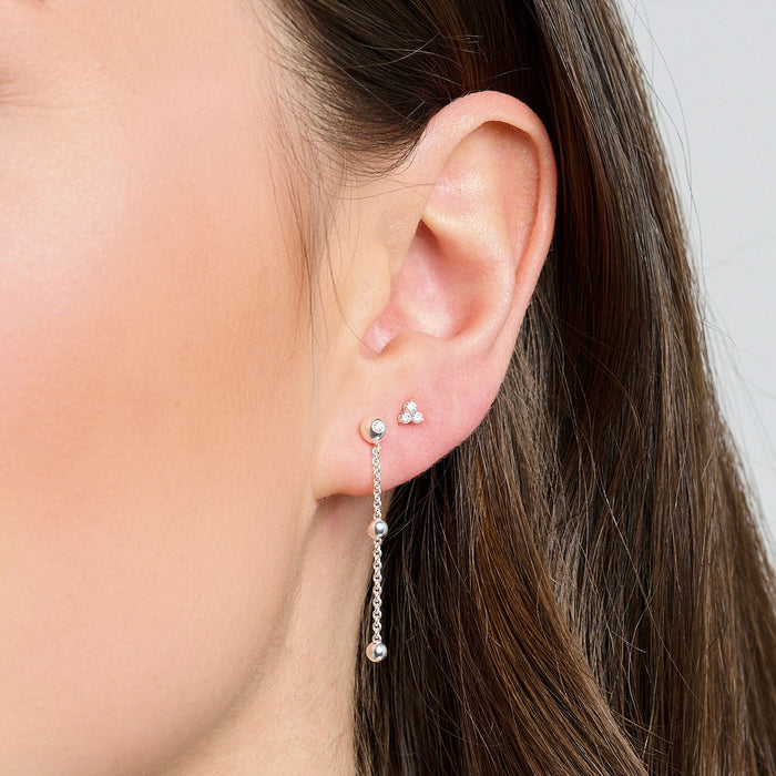 Thomas Sabo Ear Studs White Stones