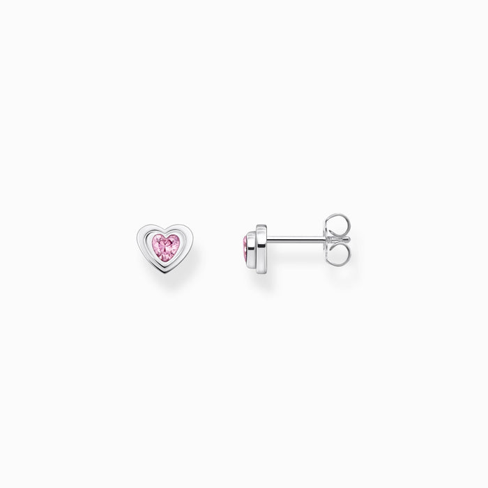 Thomas Sabo Silver Blackened Ear Studs