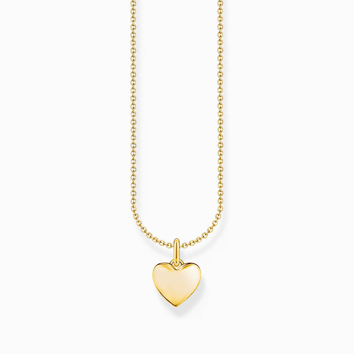 Thomas Sabo Heart Pendant Gold Necklace