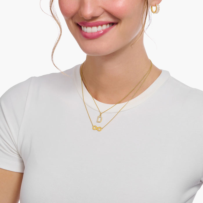 Thomas Sabo Infinity Gold Necklace