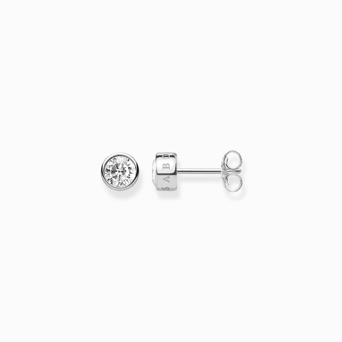 Thomas Sabo White Stone Ear Studs