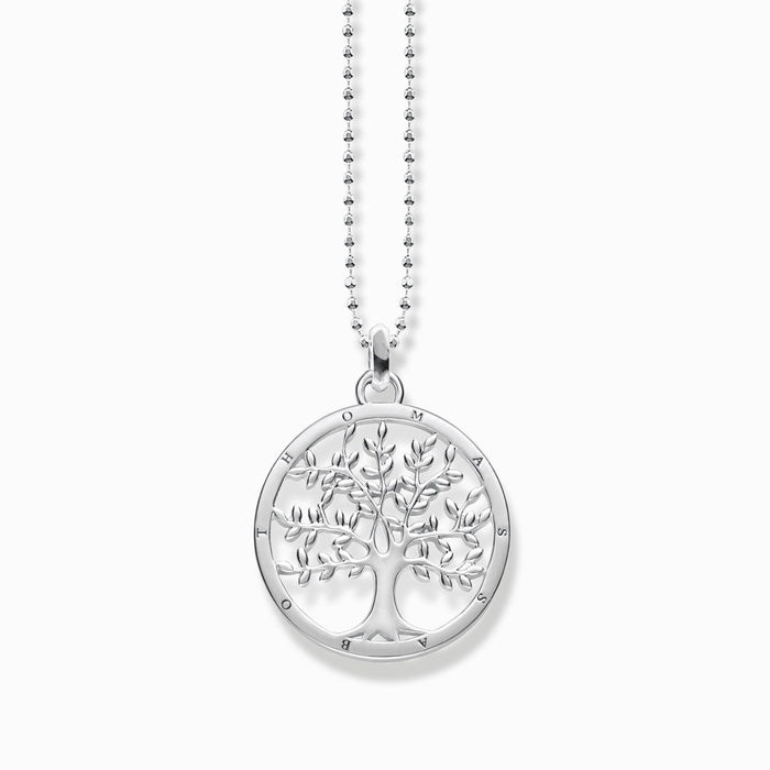 Thomas Sabo Tree Of Love Silver Necklace