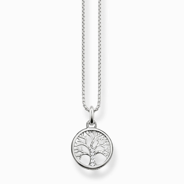 Thomas Sabo Tree Of Love Silver Necklace