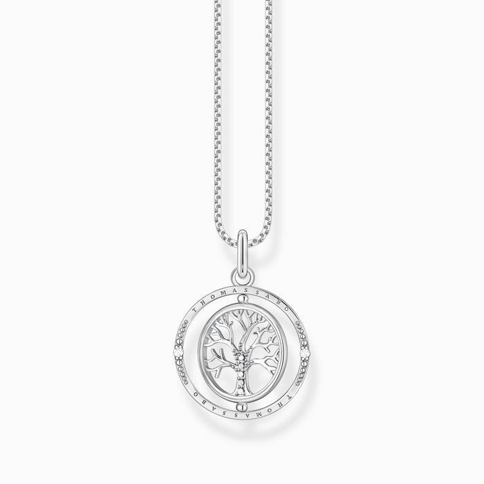 Thomas Sabo Tree Of Love Silver Necklace