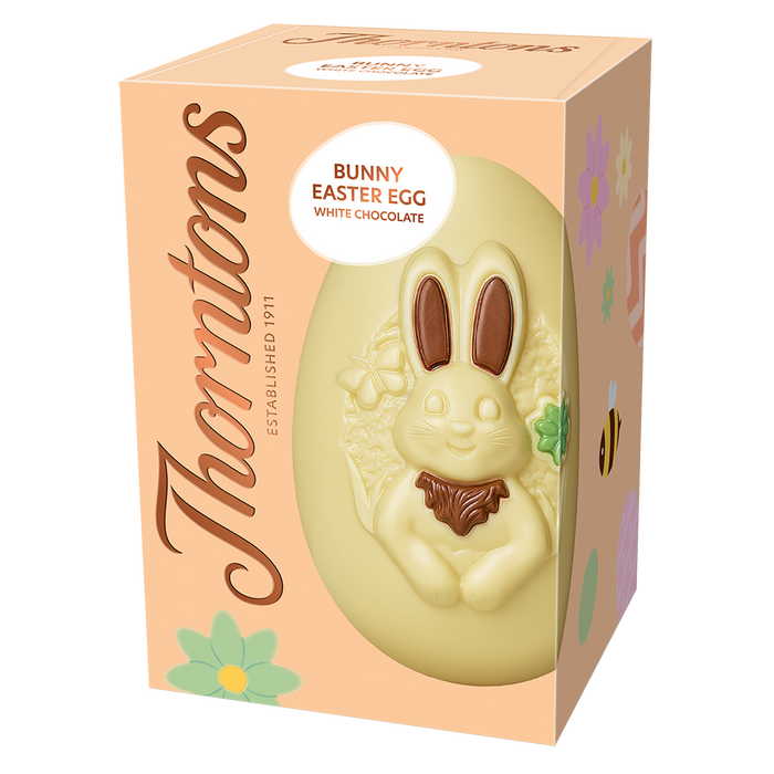 Thorntons White Chocolate Bunny Easter Egg