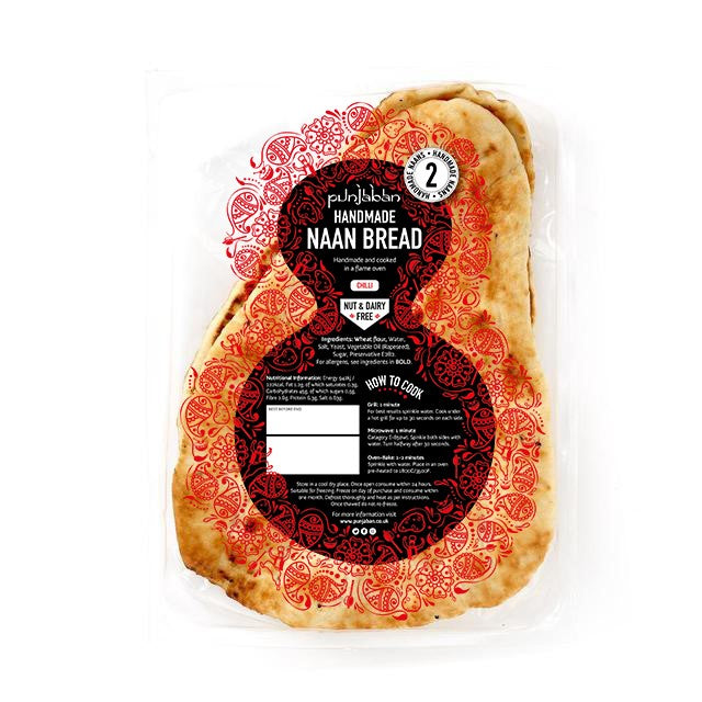 Bramble Punjaban Tandoori Chilli Naan Bread