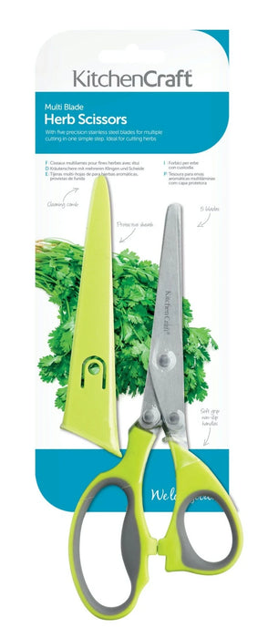 KitchenCraft 19cm Herb Scissors