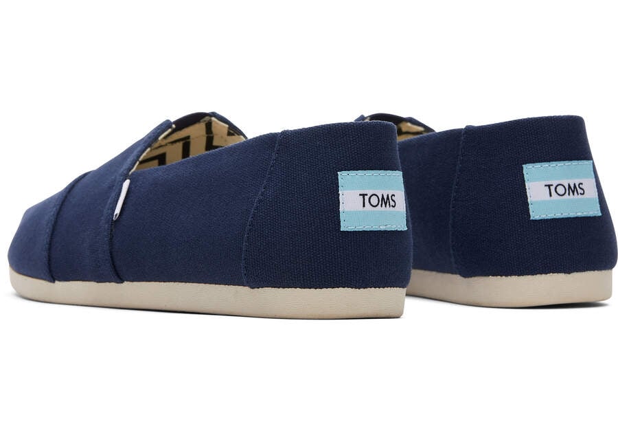 Tom's Men's Alpargata Canvas Shoe Navy