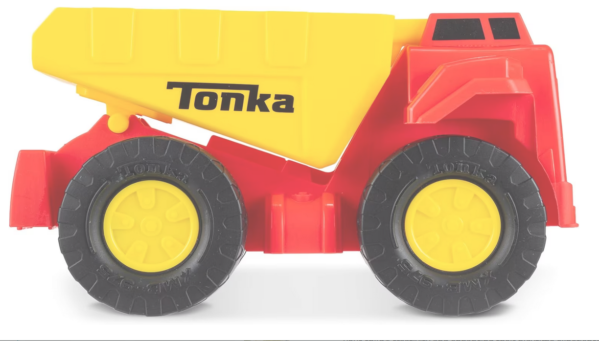 Tonka Steel Classics Red Scoop And Hauler Garbage Truck