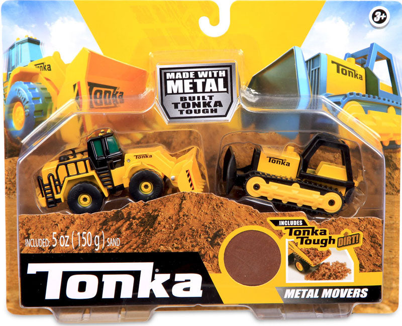 Tonka Metal Movers Combo Bulldozer And Front Loader