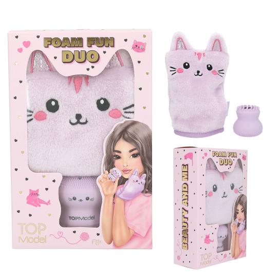 TOPModel Beauty And Me Wash Glove And Facial Sponge Set