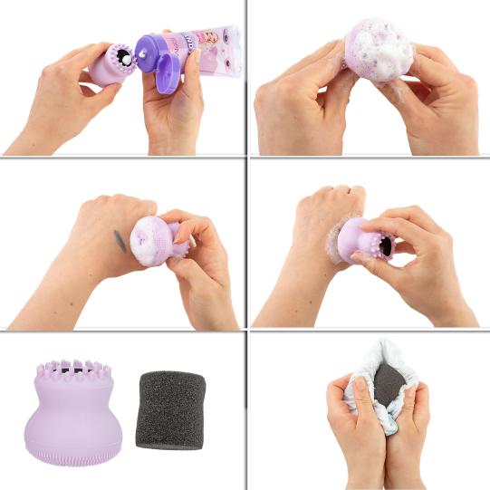 TOPModel Beauty And Me Wash Glove And Facial Sponge Set