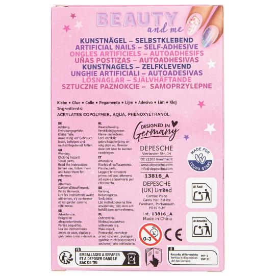 TOPModel Artificial Nails Glitter Beauty and Me