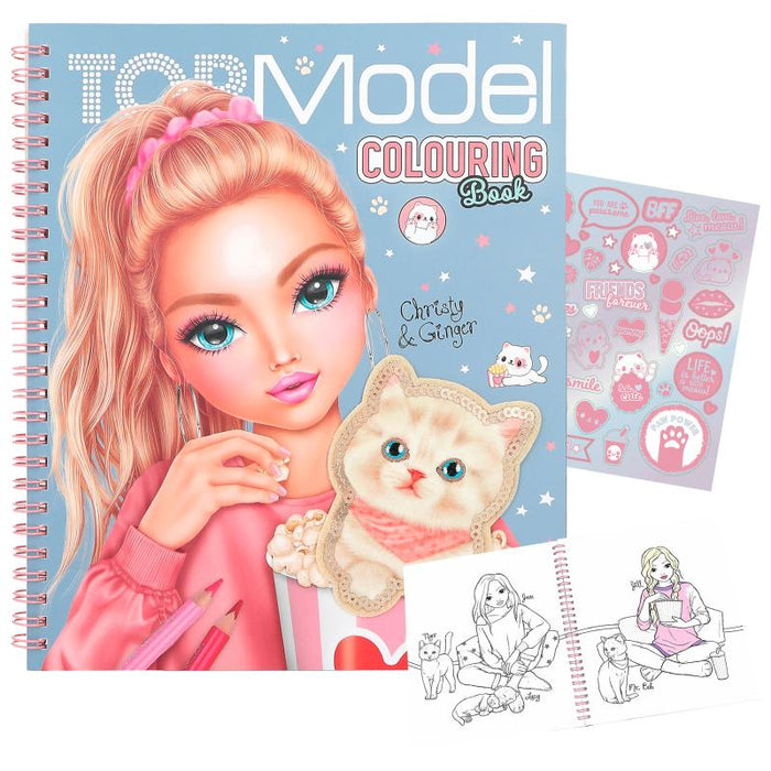 TOPModel Colouring Book Cutie Star — Maple Gifts